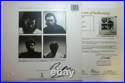Bono Signed U2'Wide Awake In America' Back Album Cover NO Vinyl PROOF JSA