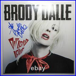 Brody Dalle Signed Diploid Love Album Cover No Vinyl EXACT Proof JSA Distillers