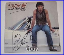 Bruce Springsteen Signed Autographed COVER ME Record Album LP BAS Beckett COA