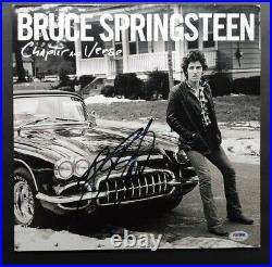 Bruce Springsteen Signed Chapter and Verse Vinyl Album Cover PSA/DNA COA/LOA