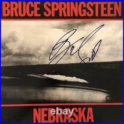 Bruce Springsteen Signed Nebraska Signed Record Album Cover with COA