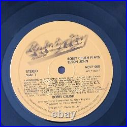 Celebrity Records ALCP 008 Bobby Crush Plays Elton John 12 LP Album Vinyl 1980