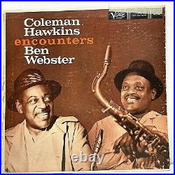 Coleman Hawkins Encounters Ben Webster 1959 Vinyl Verve Records 1st Press
