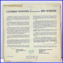 Coleman Hawkins Encounters Ben Webster 1959 Vinyl Verve Records 1st Press