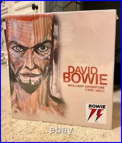 DAVID BOWIE BRILLIANT ADVENTURE 1992-2001 18 ALBUM BOX SET New Sealed +Extras