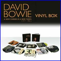 DAVID BOWIE NEW CAREER In NEW TOWN 1977-1982 13 ALBUM BOX SET New Sealed +Extras
