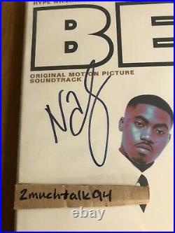 DMX NAS Rare Autographed BELLY Vinyl LP Cover Signed Album with JSA Certification