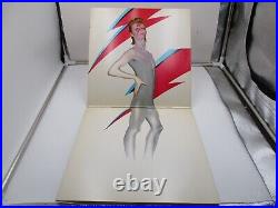 David Bowie Aladdin Sane LP Record Album Ultrasonic Clean 1973 RCA Insert EX cEX