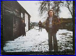 David GilmourSelf Titled 1st Album Autographed/Signed LP EX/VG+