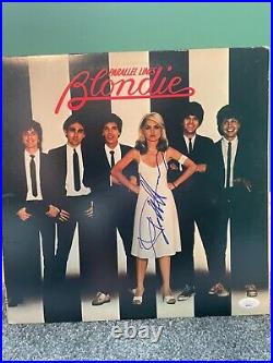 Debbie Harry Blondie signed JSA COA Record album cover psa bas