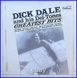 Dick Dale and his Del-tones Greatest Hits Lp Original Album Cover Mechanical Art