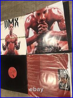 Dmx /Ruff Ryders records lp Lot -6 Records Including Album Flesh Of My Flesh