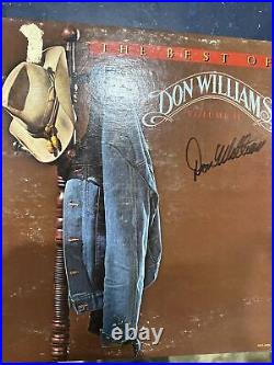 Don Williams signed album cover The Best Of Don Williams, Volume II