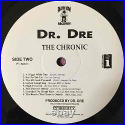 Dr. Dre The Chronic 1992 Vinyl Record Album US Original 1st Pressing Used