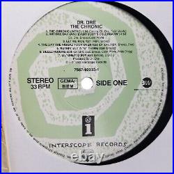 Dr. Dre The Chronic import Germany 33rpm 12 LP Vinyl Record Album