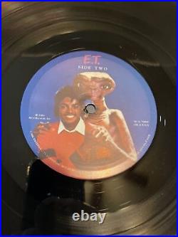 E. T. Soundtrack Vinyl Album, Poster, StoryBook (Box Set) Plus Rare Picture Disc