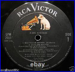 ELVIS PRESLEY-A DATE WITH ELVIS Album-RCA VICTOR #LPM-2011-Non Gatefold Calender
