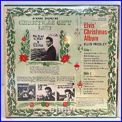 ELVIS PRESLEY Christmas Album (RCA Victor LPM 1951)- 12 Vinyl Record LP VG+