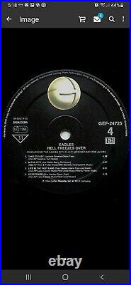 EaglesRAREVinyl Hell Freezes Over New Made in Holland 2 LP Set 1994