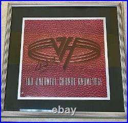 Eddie Van Halen signed album cover autographed For Unlawful Carnal Knowledge JSA