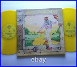 Elton John Goodbye Yellow Brick Road 1978 Vinyl LP Record Album YELLOW Limited