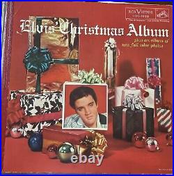 Elvis Presley Elvis' Christmas Album 1957 MONO Vinyl LP WithPictures