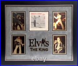 Elvis Presley Signed Zorba's Dance Album Cover Framed PSA/DNA RARE Graceland