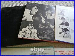 Elvis albums LP 78 various years covers rock music 1960 1970 small collection 7