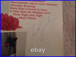 FRANK SINATRA SIGNED ALBUM Includes COA card and sticker on cover. MUST SEE