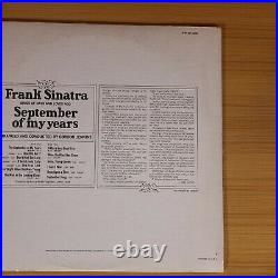 FRANK SINATRA September Of My Years (FS 1014) Vinyl LP NEAR MINT
