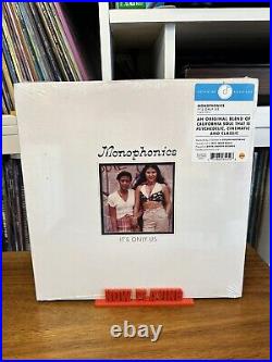 Full Set, Four (4) Records Monophonics Its Only Us Random COLORED Vinyl SEALED
