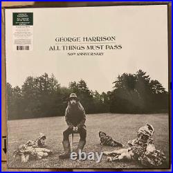 GEORGE HARRISON ALL THINGS MUST PASS 50th Ann Vinyl LP 5 ALBUM SET
