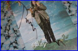God Bless Tiny Tim signed and framed record album cover