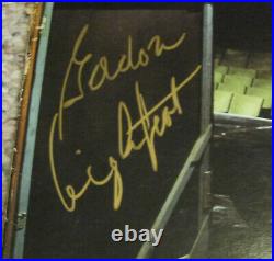 Gordon Lightfoot Signed Salute Album cover with vinyl and JSA Cert