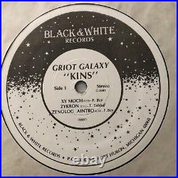 Griot Galaxy Kins 1st pressing LP Detroit Jazz B & W 001 Faruq Z Bey