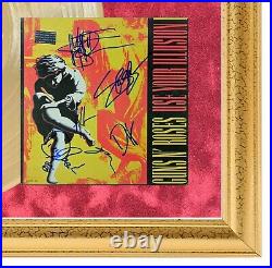 Guns N' Roses Use Your Illusion I Signed Album Cover Photo Vinyl Framed Display