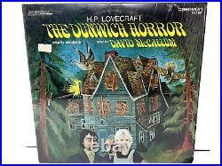 H. P. Lovecraft The Dunwich Horror Read By David McCallum LP Album 1976 Caedmon