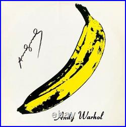 Hand Signed Andy Warhol Pop Art Record Album Cover Designed by Warhol