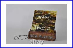 Handmade Now Playing Vinyl Record Storage Album Cover Display Stand Holder, V