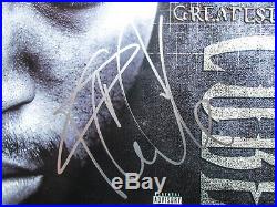 Ice Cube Signed Autographed Greatest Hits Vinyl Album Cover (No Vinyl) Proof JSA