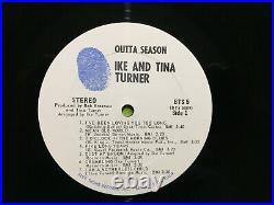 Ike And Tina Turner Outta Season LP Album Stereo Blue Thumb Records? BTS 5