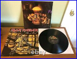 Iron Maiden Piece Of Mind 1983 US 1st Press Album Near Mint Lp