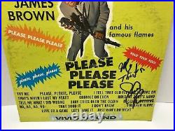 JAMES BROWN Please Please Please King 909 Signed Autographed LP Album Cover