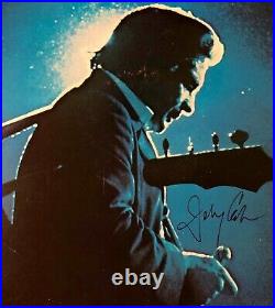 JOHNNY CASH AT SAN QUENTIN AUTOGRAPHED Hand SIGNED Vinyl Record ALBUM COVER 1969