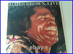 James Brown Autographed Album Cover