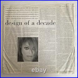 Janet Jackson Design Of A Decade Original RARE 1996 US 1st Press Album (NM)