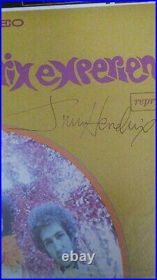 Jimi Hendrix Signed Record Album Cover