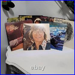 John Denver 8 Album Set 70/80's Originals