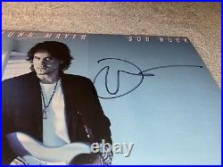 John Mayer Signed Autographed Sob Rock Vinyl LP Record Album Cover + Bonus COA