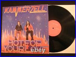 KAMMERZELL Hot For Your Love 1979 Private Vinyl 12'' Lp. / Hard Rock Metal